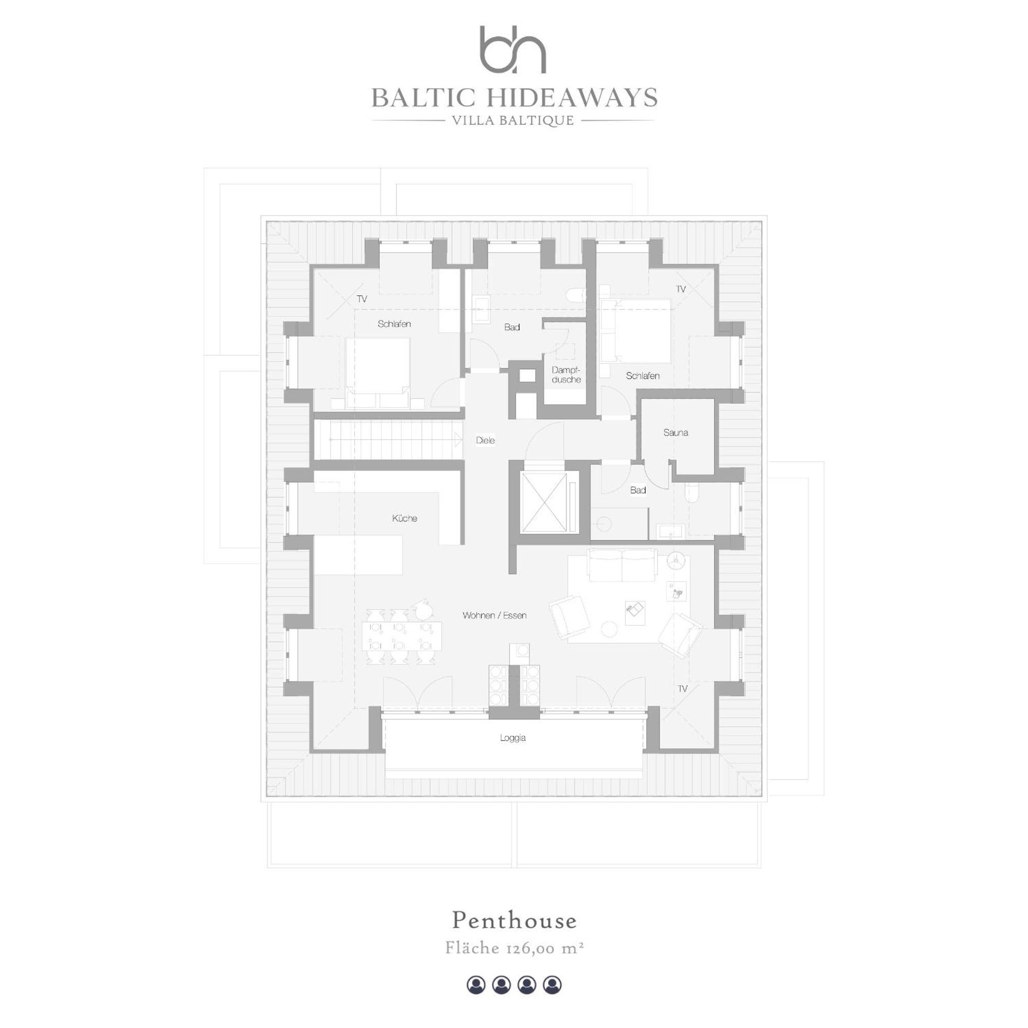 Villa Baltique Sellin  Oda fotoğraf